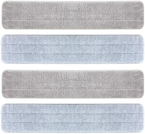 CQT Replacement Flat Floor Mop Reusable Washable Microfiber Pads by CQT-HOMEUSA