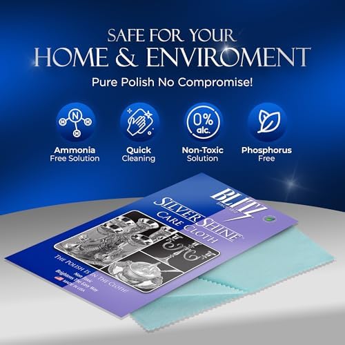 Blitz Silver Care Silver Polishing Cloth - Image 3