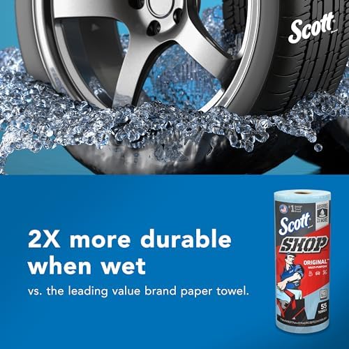 Scott Shop Towels Original, 55 Towels/Roll, 30 Rolls/Case - Image 3