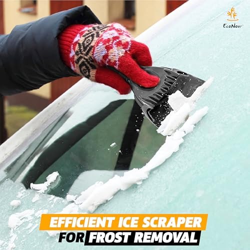 EcoNour Ice Scrapers for Car Windshield Car Ice Scraper - Image 6