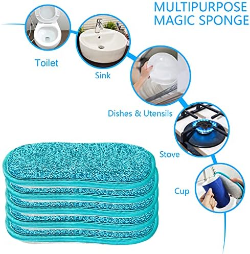 Reusable Sponges for Dishes, Kitchen Sponge for Washing Dishes Pack 5/10 - Image 4