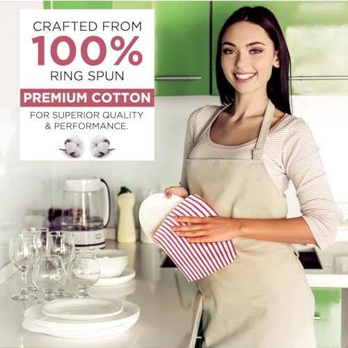 Stripe Kitchen Dish Towels - Image 4