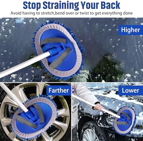 anngrowy 62" Microfiber Car Wash Brush - Image 6