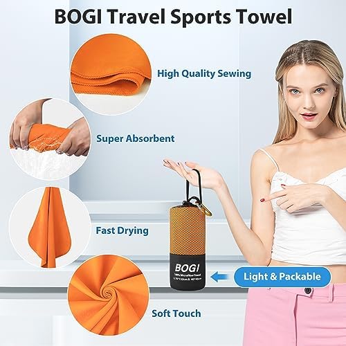 BOGI Microfiber Travel Sports Towel - Image 4
