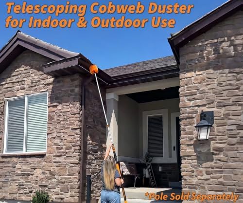 Cobweb Duster Head Brush for Web Cleaning - Image 4