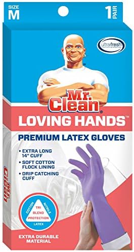 Mr. Clean Loving Hands Reusable Heat Resisting Cleaning Gloves - Image 4