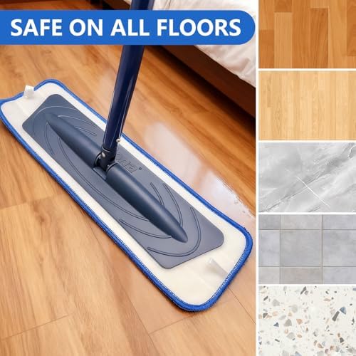 15 Pack Microfiber Mop Pads 18 in Mop Pad Refills Compatible - Image 4