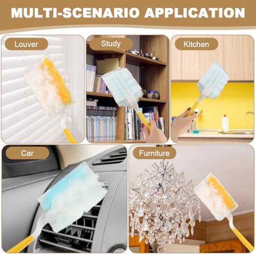 40-Pack Duster Refill for Swiffer Duster, Electro Static Dust Removal Refills - Image 4