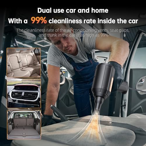 Electric Air Duster, 500W High-Power Corded Compressed Air Canister Replacement - Image 5