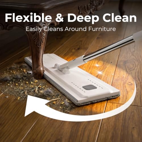 Midyb Mop and Bucket with Wringer Set, Hands Free Flat Mop System - Image 5