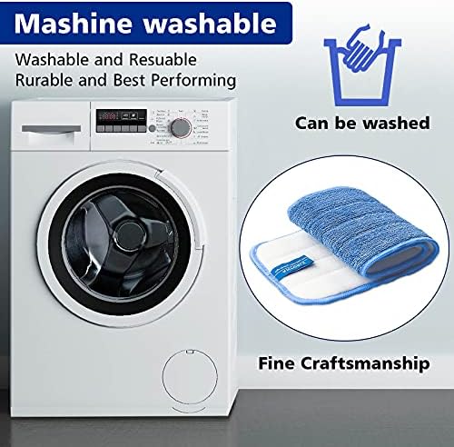 Reusable Microfiber Absorbing Mop Pads - Image 5