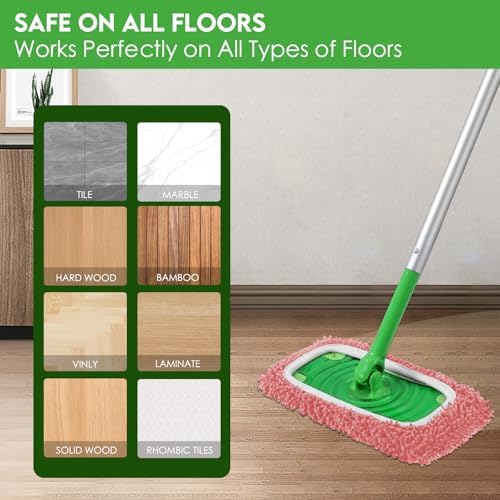 Reusable Microfiber Mop Pads Compatible - Image 7