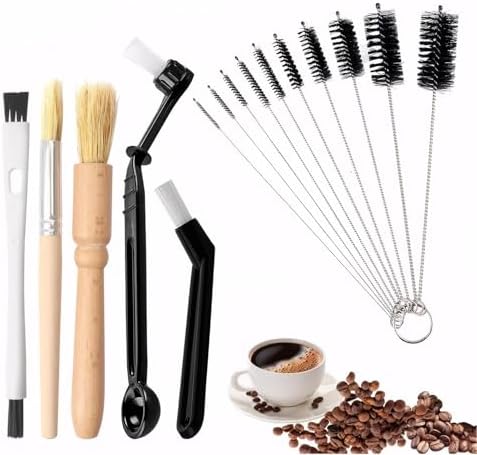 15-Piece Coffee Grinder & Espresso Cleaning Brush Kit by ForeverBene