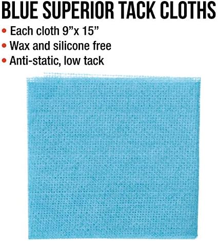 TCP Global Pure Blue Low Tack Superior Tack Cloth - Image 3