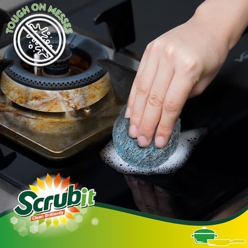 SCRUBIT 20 PK Steel Wool Soap Pads - Image 2
