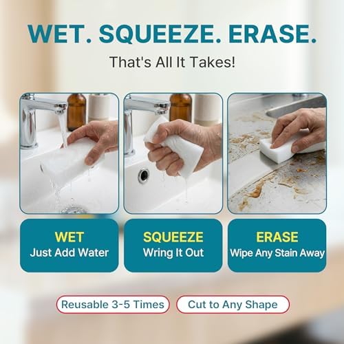 VIXUM® CLEAN Super Thick Heavy-Duty Cleaning Pads, 2 Pack - Image 4