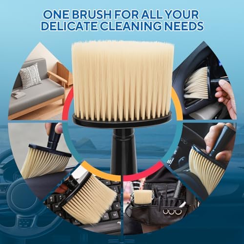 Car Interior Detailing Brush, Auto Detailing Brushes Dusting Car Accessories - Image 6