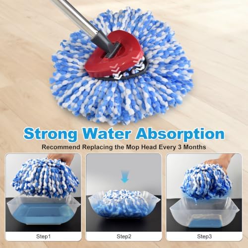 6 Pack Mop Heads Replacements for Ocedar, Mop Replace Head for O Cedar - Image 6