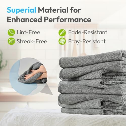 Microfiber Cleaning Cloth, 12 Pack - Image 5