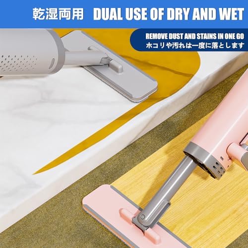 Portable Self-Squeeze Short Mop, Mini Lazy Hand Wash-Free Strong Absorbent Mop - Image 3