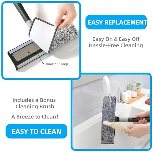 4 in 1 Window Squeegee Cleaner Set, Long Squeegee - Image 5