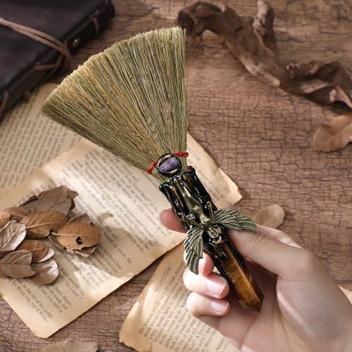 RENEMEGO Witch Broom Witchcraft Supplies - Image 5