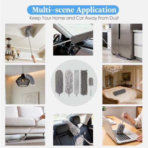 Microfiber Feather Duster Kit - Image 6
