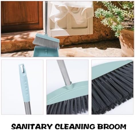 MAGICLULU Indoor Brooms 2pcs Heavy Duty Broom Outdoor Indoor Commercial - Image 7