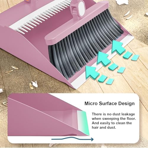 Broom and Dustpan Set Foldable Hand Broom - Image 5