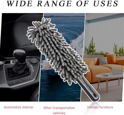 Car Dusting Brush, Portable Microfiber Scratch-Free Vehicle Duster - Image 6
