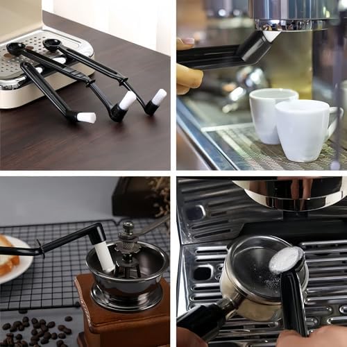 4-Piece Coffee Machine Cleaning Brush Set, 2 Cleaning Brushes and 2 Coffee - Image 7