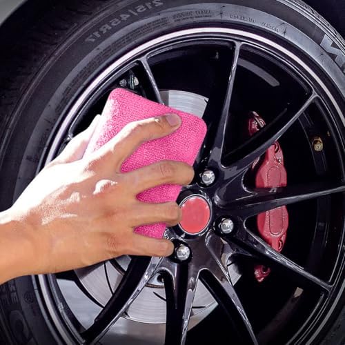 HOMEXCEL Microfiber Applicator Pads, Scratch-Free Car Wash Sponge - Image 4