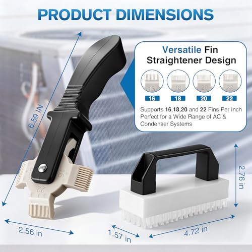 AC Fin Comb Set, Air Conditioner Comb and Radiator Fins Straightener Tool - Image 4