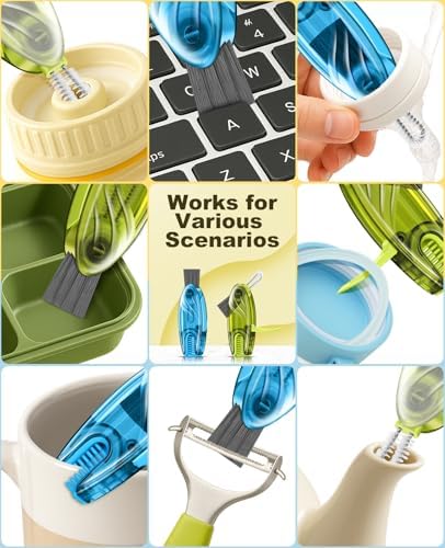 4 in 1 Cup Lid Gap Cleaning Brush Set 2 Pcs - Image 6