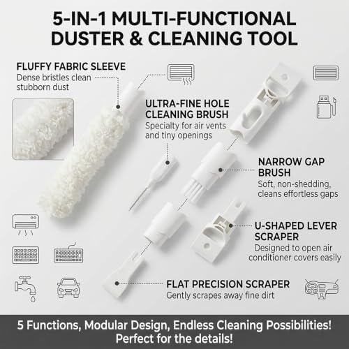 5-in-1 Window Blind Duster - Image 2