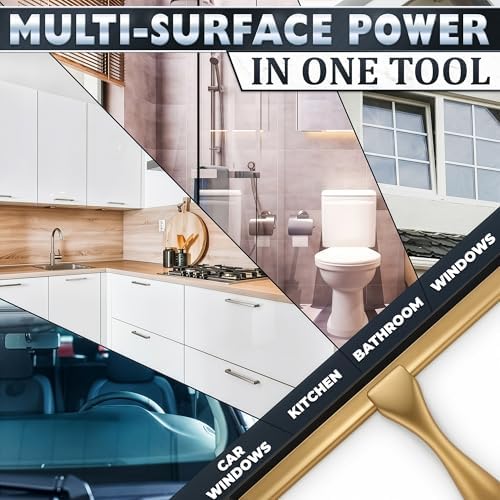 Gold Squeegee for Shower Glass, Stainless Steel - Image 6