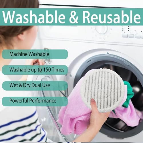 12 Pack S8201 Replacement Steam Mop Pads - Image 5