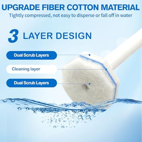 Disposable Toilet Brush Cleaning System, - Image 4