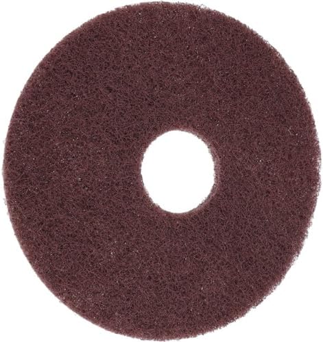 PRO SOURCE Maroon Extra Heavy Duty Floor Stripping Pads: 5 Pack - Image 3