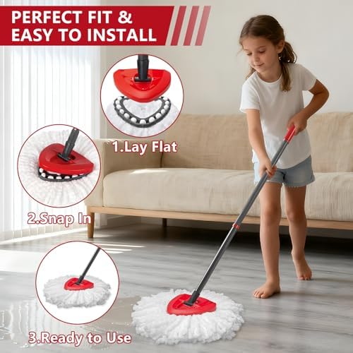 Easywring 1-Tank System, Mop Replacement Heads - Image 4