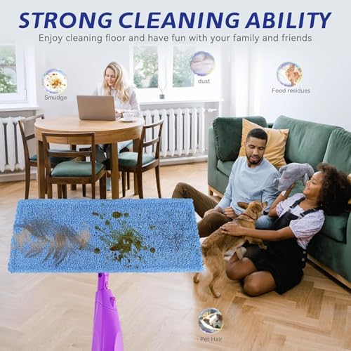 Mop Pads Replacement for Rejuvenate Microfiber Mops, Compatible - Image 7
