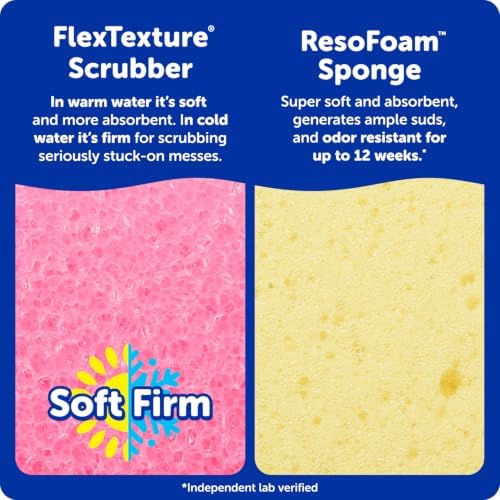 Scrub Mommy Kitchen Sponge + Daddy Caddy Sink Holder - Image 3
