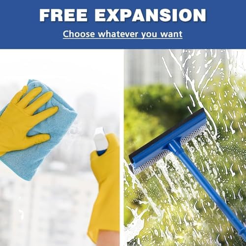 Professional 2-in-1 Window Squeegee, Equipped - Image 6
