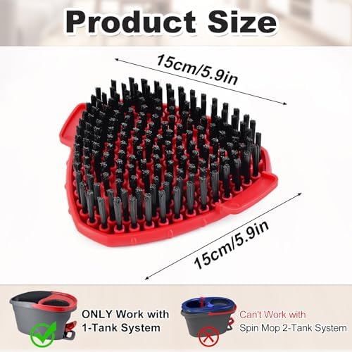 2 Pack Upgrade Scrub Brush Replace Heads Compatible - Image 2