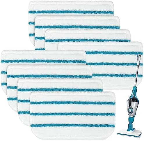 8 Pack Steam Mop Pads Replacement Compatible by GFRED