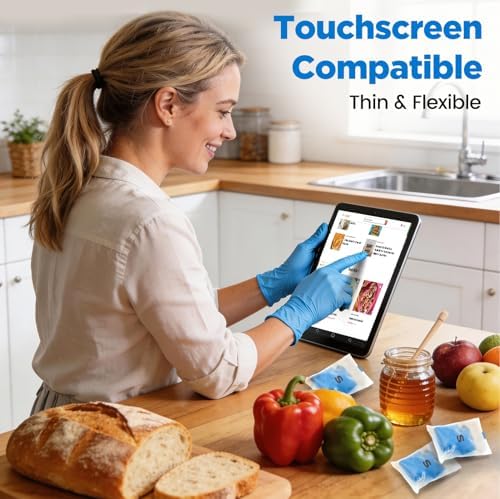 5 Mil Disposable Nitrile Gloves Large - Image 6