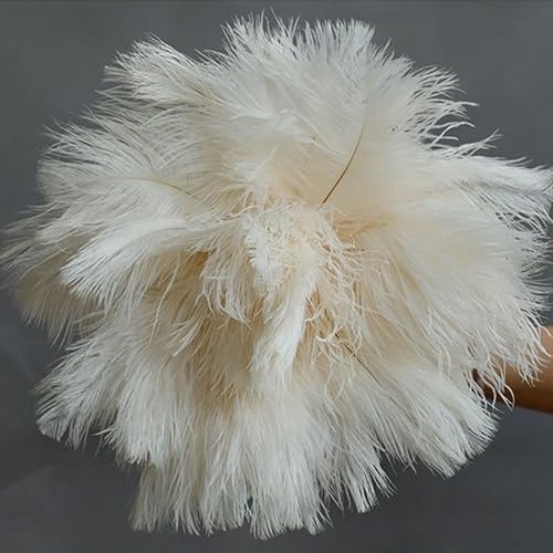 Ostrich Feather Dusters, Naturally Soft, Solid Wood Handle, 17.3'' Long - Image 4
