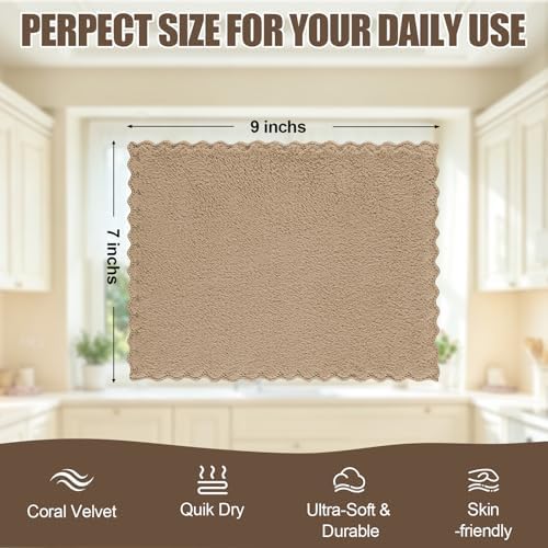 Kitinjoy 24 Pack Kitchen Cloths Dish Towels - Image 2
