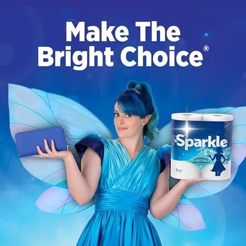 Sparkle Pick-A-Size Kitchen Paper Towels, 24 Double Rolls, 2 Ply - Image 3