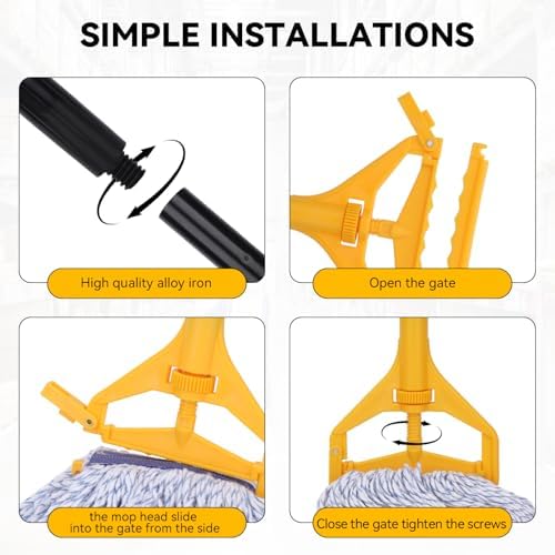 Mop Handle Commercial Heavy Duty - Image 3